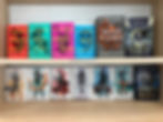 Series of books from author Sarah J. Maas in Ericeira