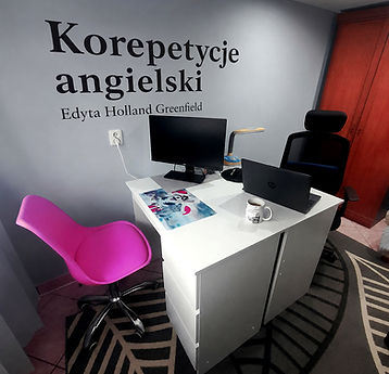 Biuro Edyty Holland Greenfield do nauki języka angielskiego i korepetycji online
