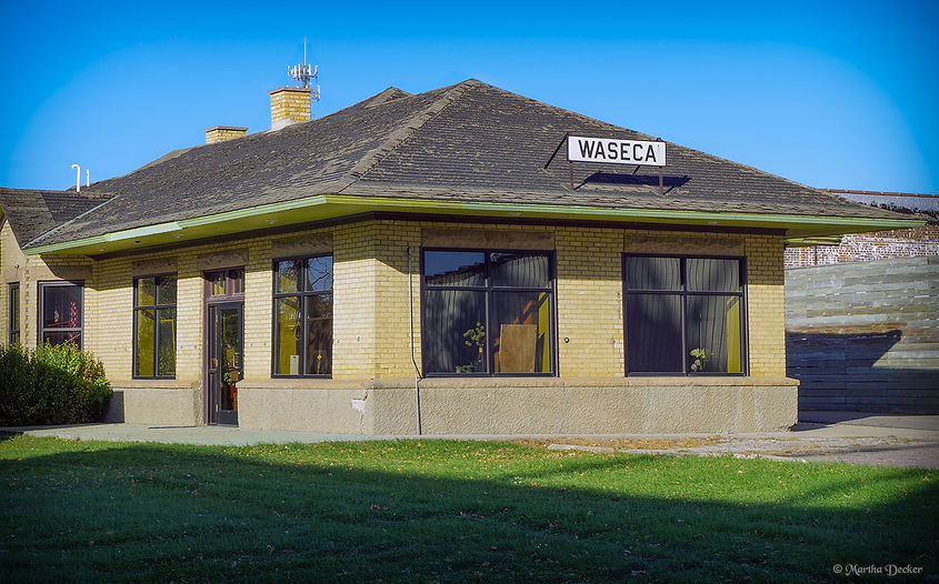Waseca, Minnesota Minneapolis & St. Louis Depot