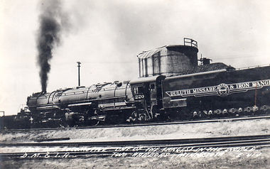 DM&IR Steam Locomotive at Two Harbors, Minnesota