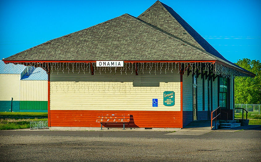 Onamia, Minnesota Soo Line Depot