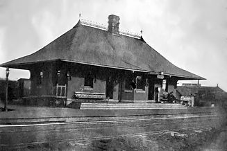 Northfield, Minesota Milwaukee Road Depot ca 1896