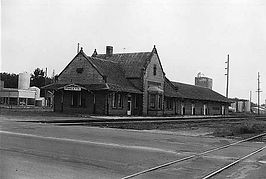 Princeton, MN Great Northern Depot, 1970's