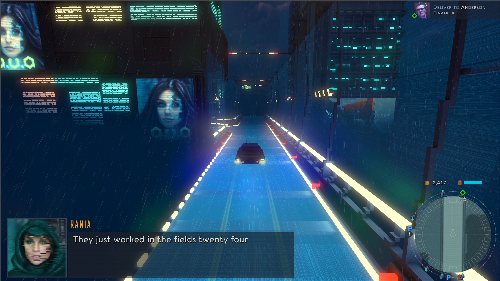 cloudpunk first person driving cloudpunk first person driving