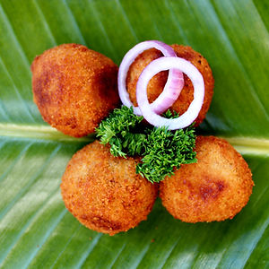 Fish Cutlet (Fischbällchen)