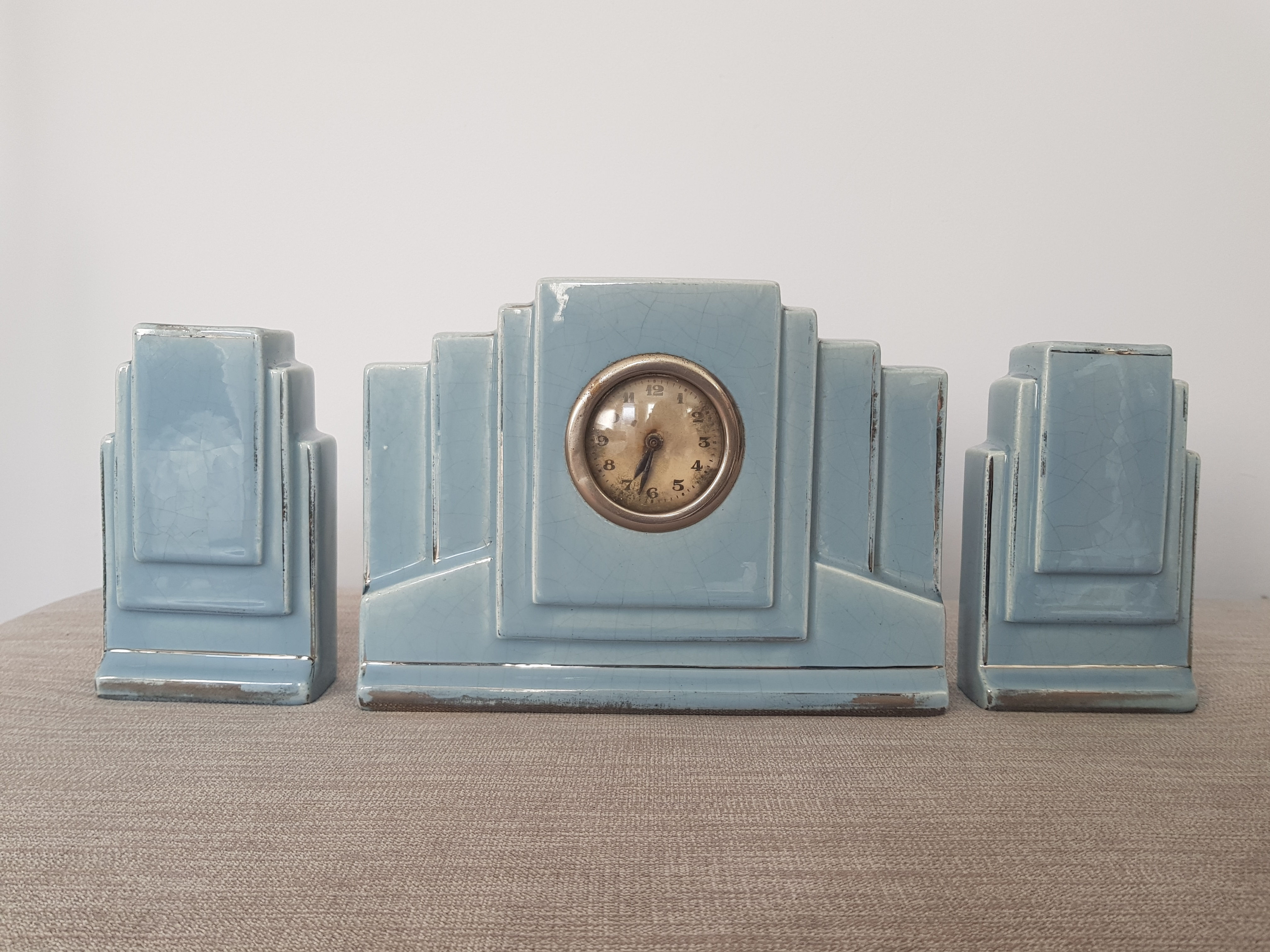 French Clock Garniture