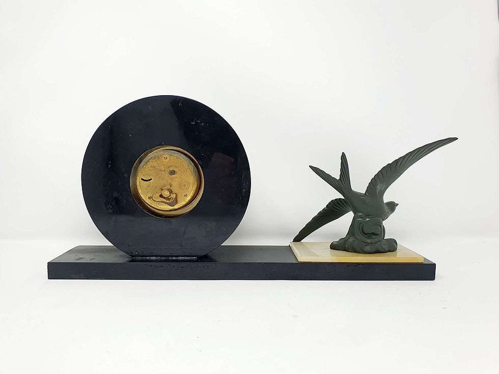 Thumbnail: Swallow Marble Clock