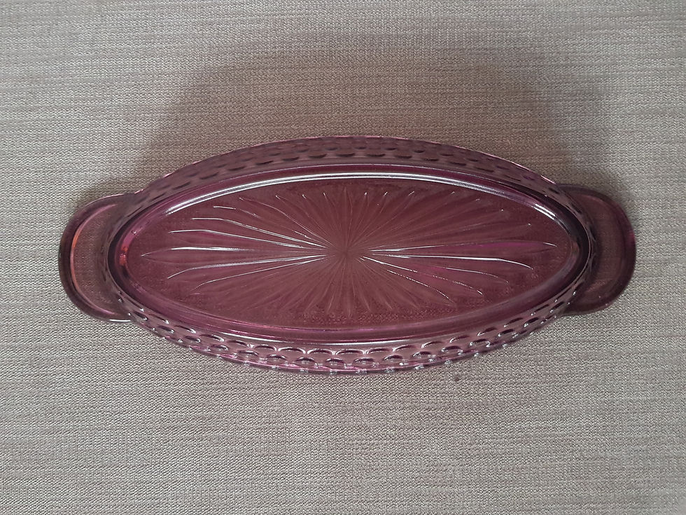 Thumbnail: Purple Glass Dish