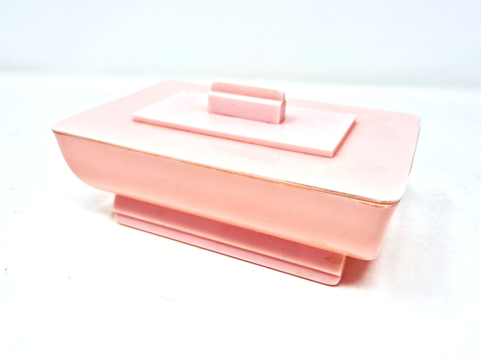 Pink Lucite Box