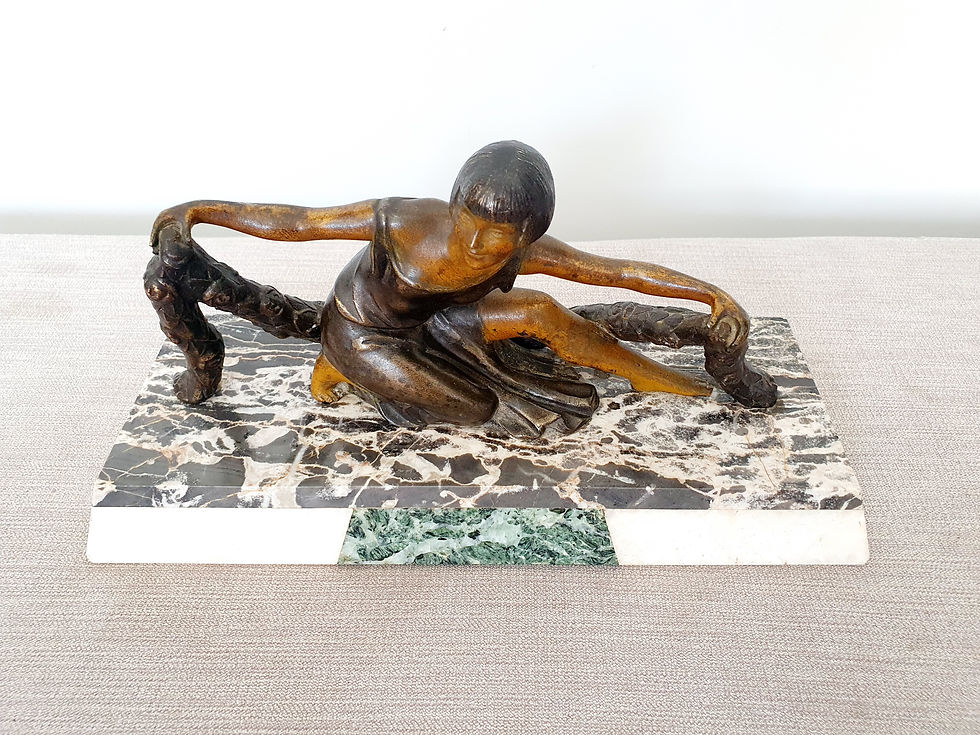 Thumbnail: Bronze Lady on Marble