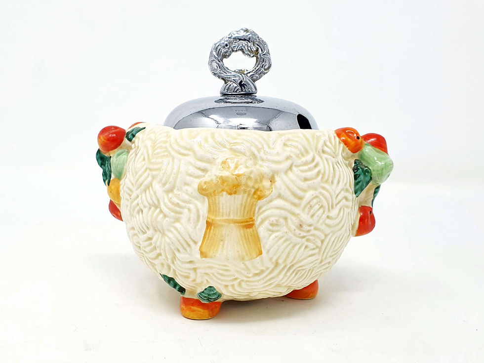 Clarice Cliff Celtic Harvest Preserve Pot