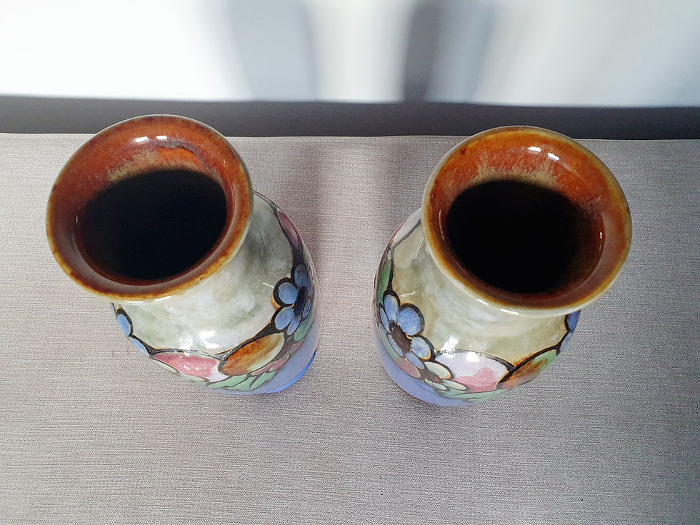 Thumbnail: Pair of Royal Doulton Vases
