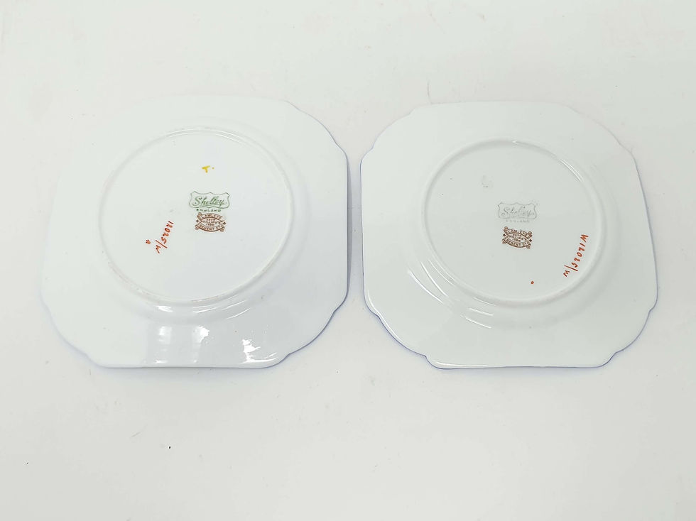 Thumbnail: Shelley Syringa Pair of Side Plates
