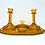 Thumbnail: Walther & Sohne Amber Poseidon Dressing Table Set