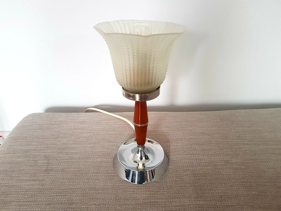 Thumbnail: Bakelite & Chrome Lamp