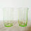 Thumbnail: Pair of Uranium Glass Vases