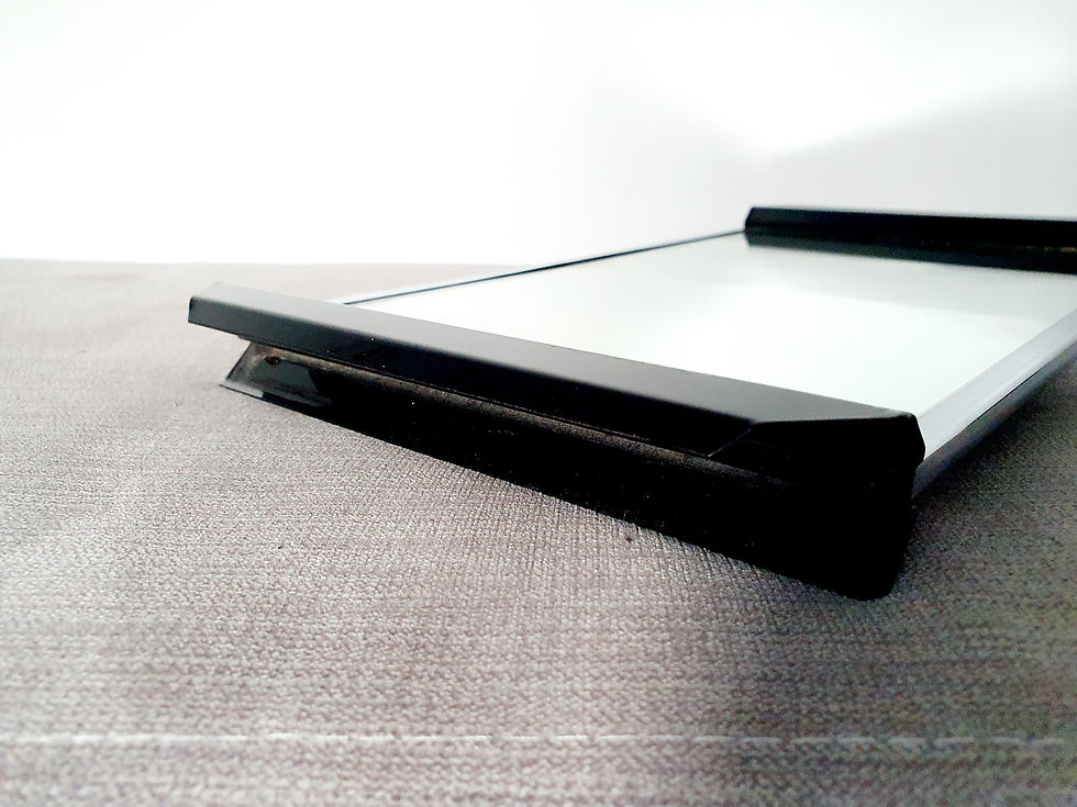 Thumbnail: Mirrored Chrome & Metal Tray