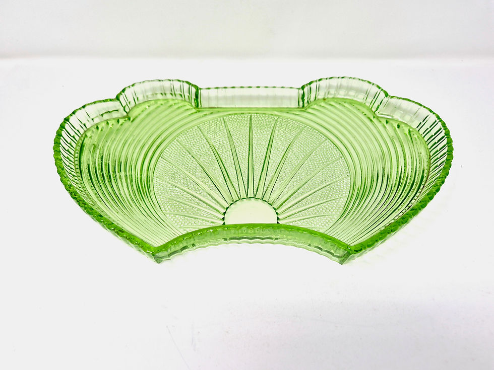 Thumbnail: Reich Uranium Glass Tray