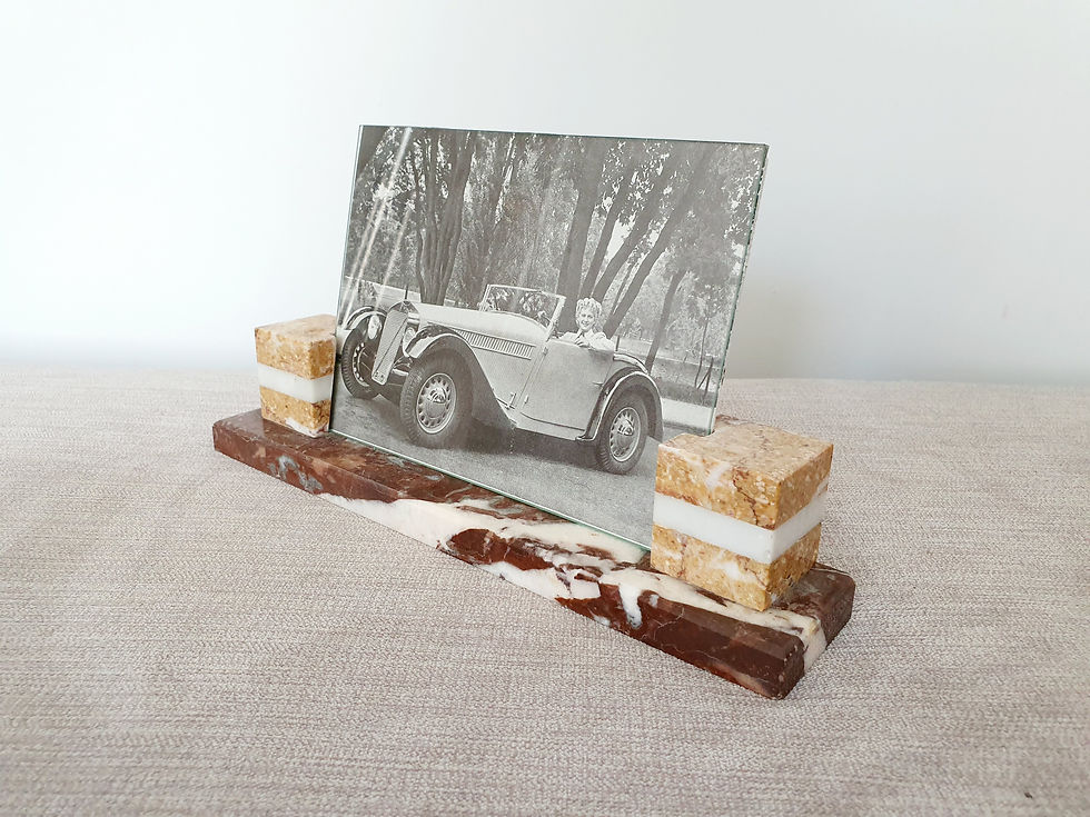 Thumbnail: Cubed Marble Photo Frame