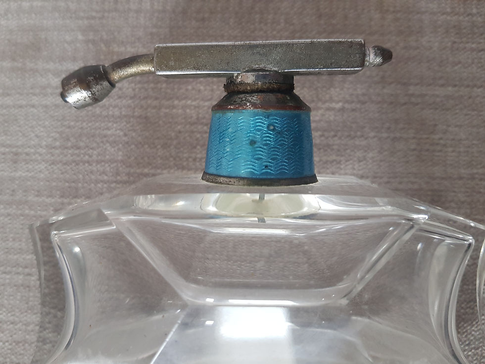 Thumbnail: Guilloche Rimmed Perfume Bottle