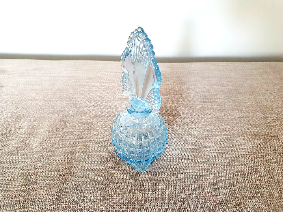 Thumbnail: Blue Glass Perfume Bottle