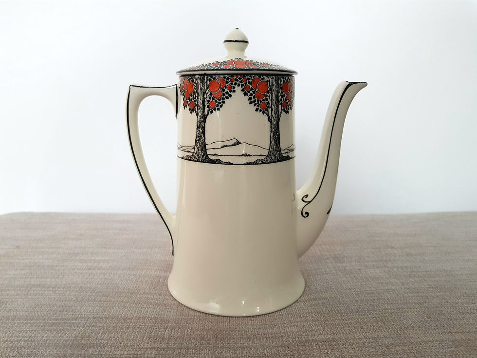 Thumbnail: Crown Ducal Orange Tree Coffee Pot