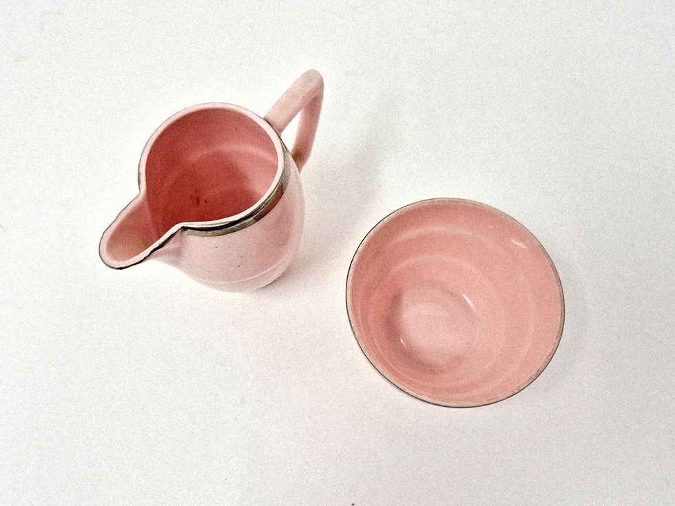 Thumbnail: Czechoslovakian Tea Set for One