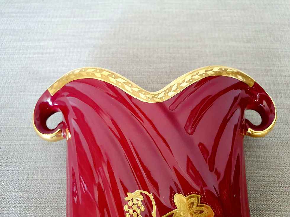 Thumbnail: Crown Devon Leaping Deer Vase