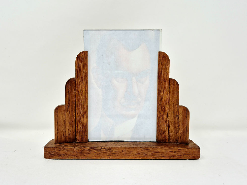 Thumbnail: Stepped Wooden Photo Frame