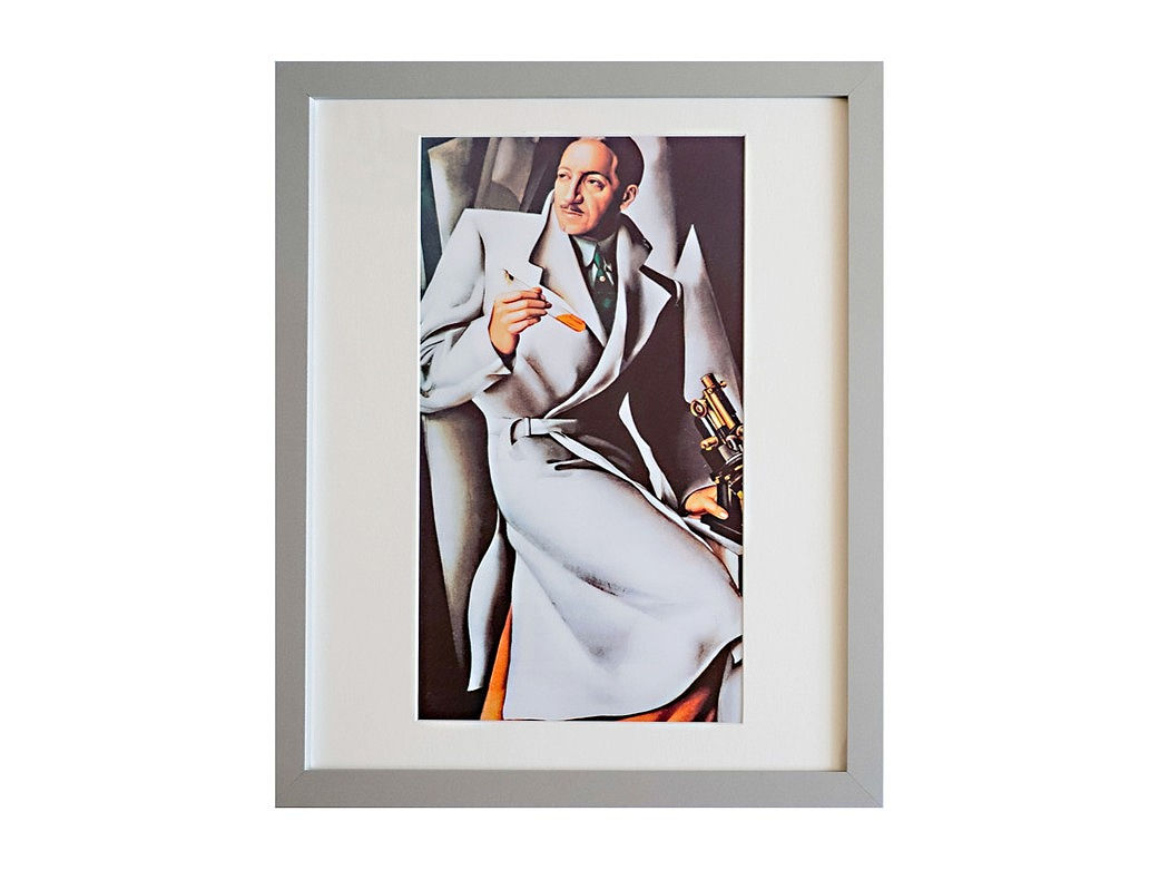 Tamara de Lempicka Framed Print Portrait of Dr Boucard