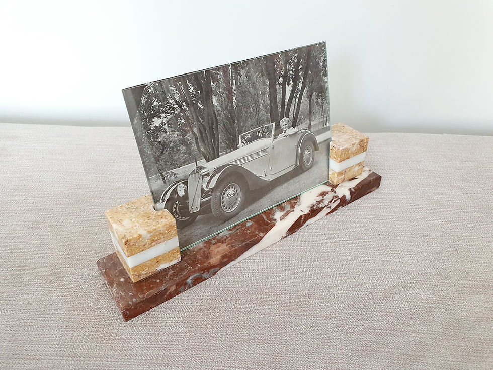 Thumbnail: Cubed Marble Photo Frame