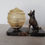 Thumbnail: Spelter Alsatian Lamp