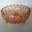 Thumbnail: Peach Glass Footed Bowl