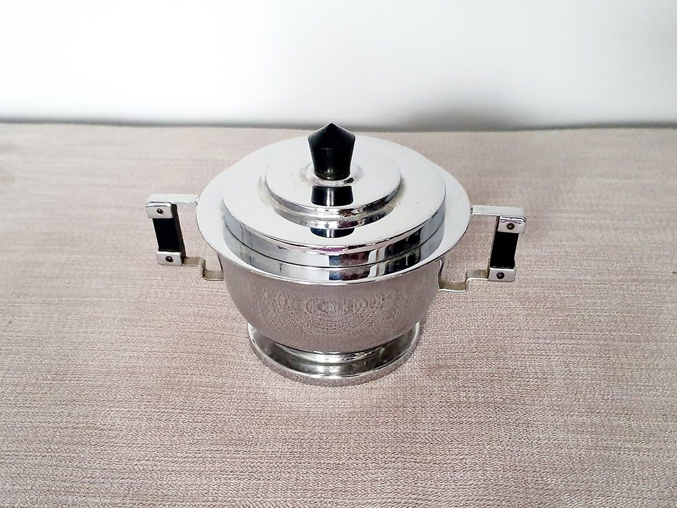 Thumbnail: Chromium Plated Sugar Bowl