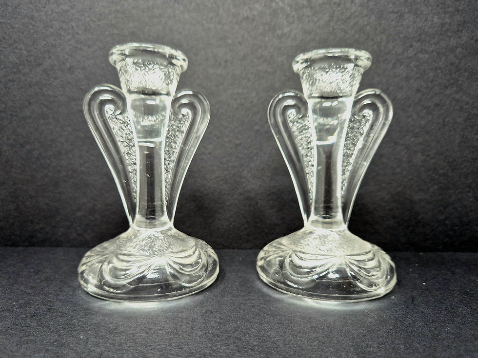 Thumbnail: Bagley Rutland Clear Dressing Table Set