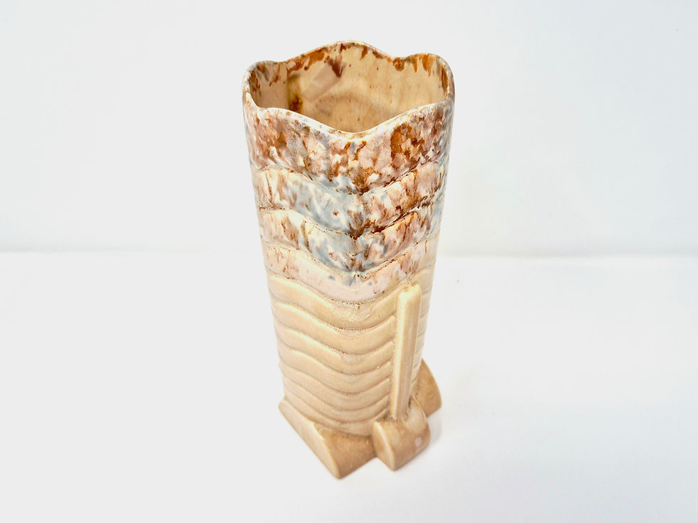 Thumbnail: Shorter & Sons Abstract Vase
