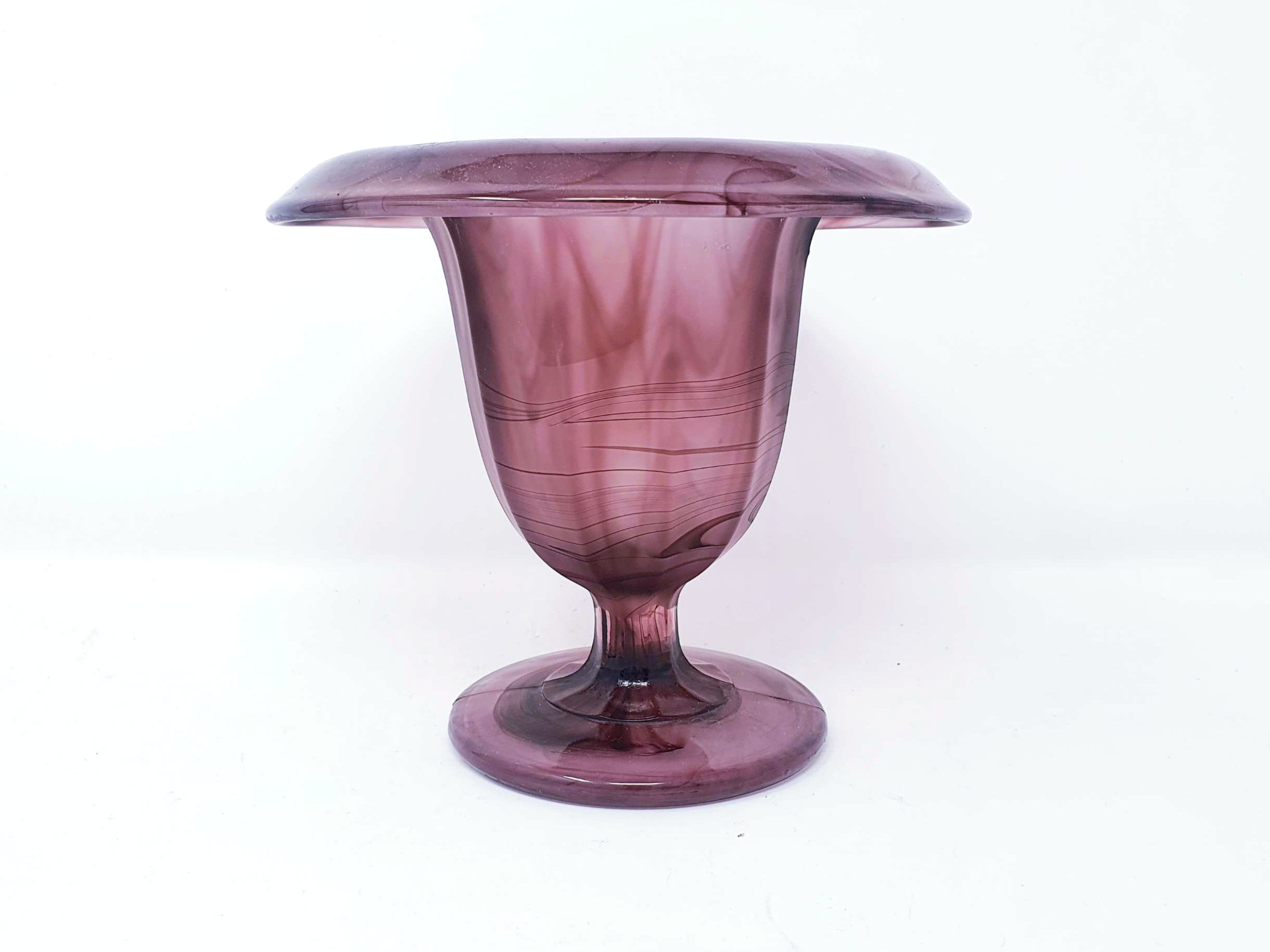 Davidson Amethyst Cloud Glass Vase
