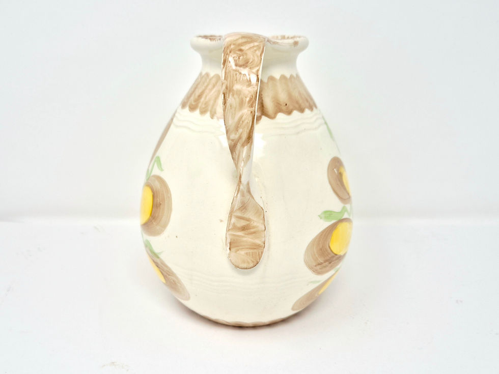 Thumbnail: Myott Sunflowers Twisted Handle Jug