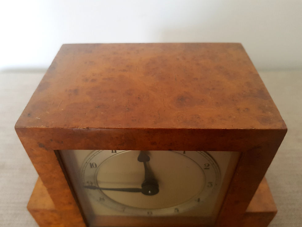 Thumbnail: Mercer Walnut Mantle Clock