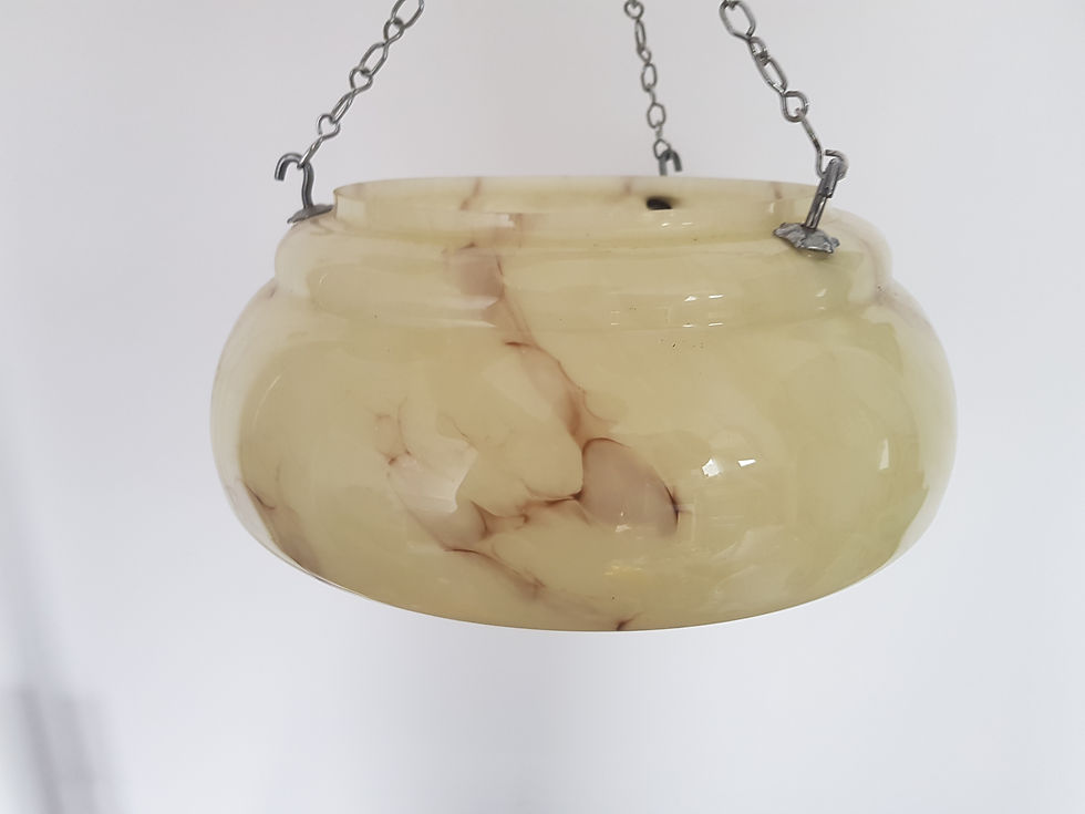 Thumbnail: Cream Marbled Ceiling Light Shade