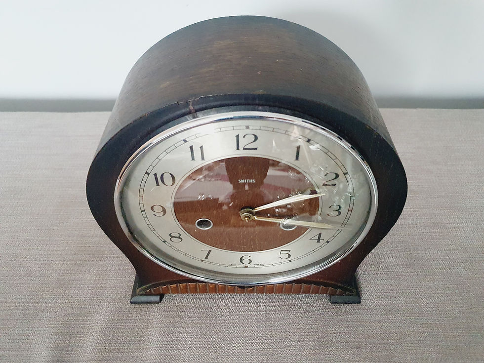Thumbnail: Smiths Wooden Mantel Clock