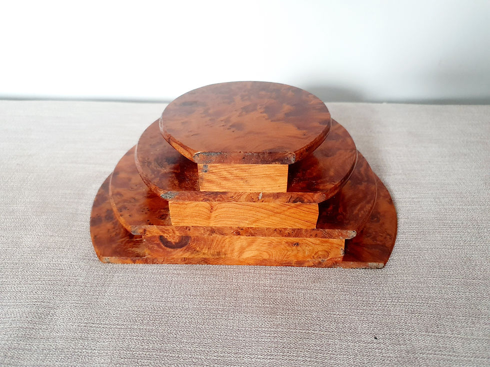 Thumbnail: Burr Walnut Letter Rack
