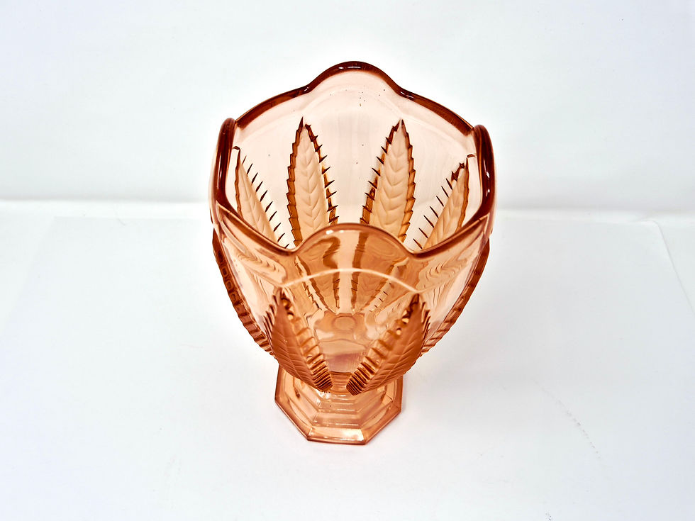 Thumbnail: Brockwitz Fern Peach Vase