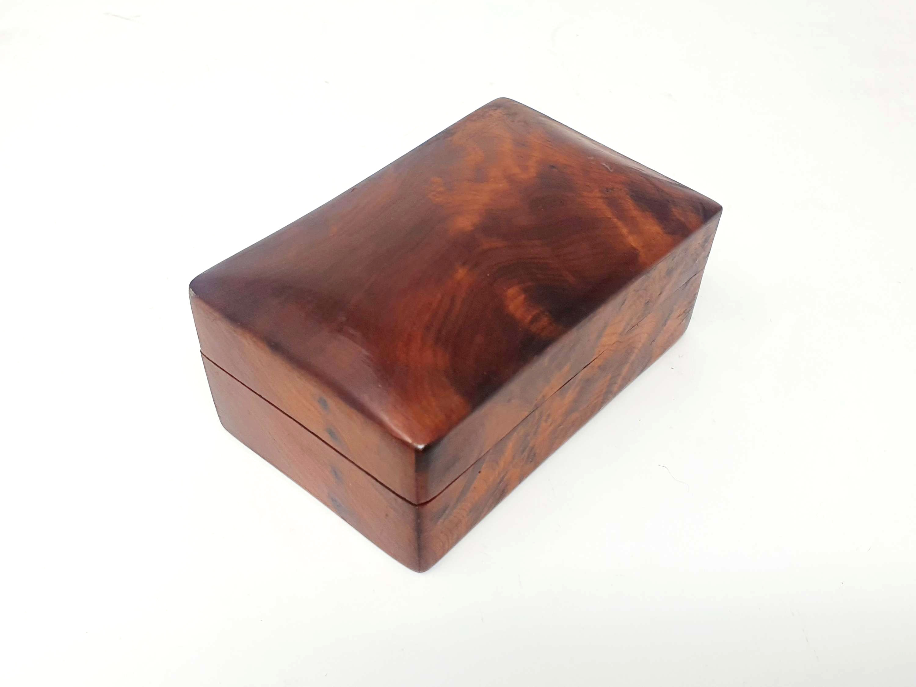 Miniature Burr Walnut Box