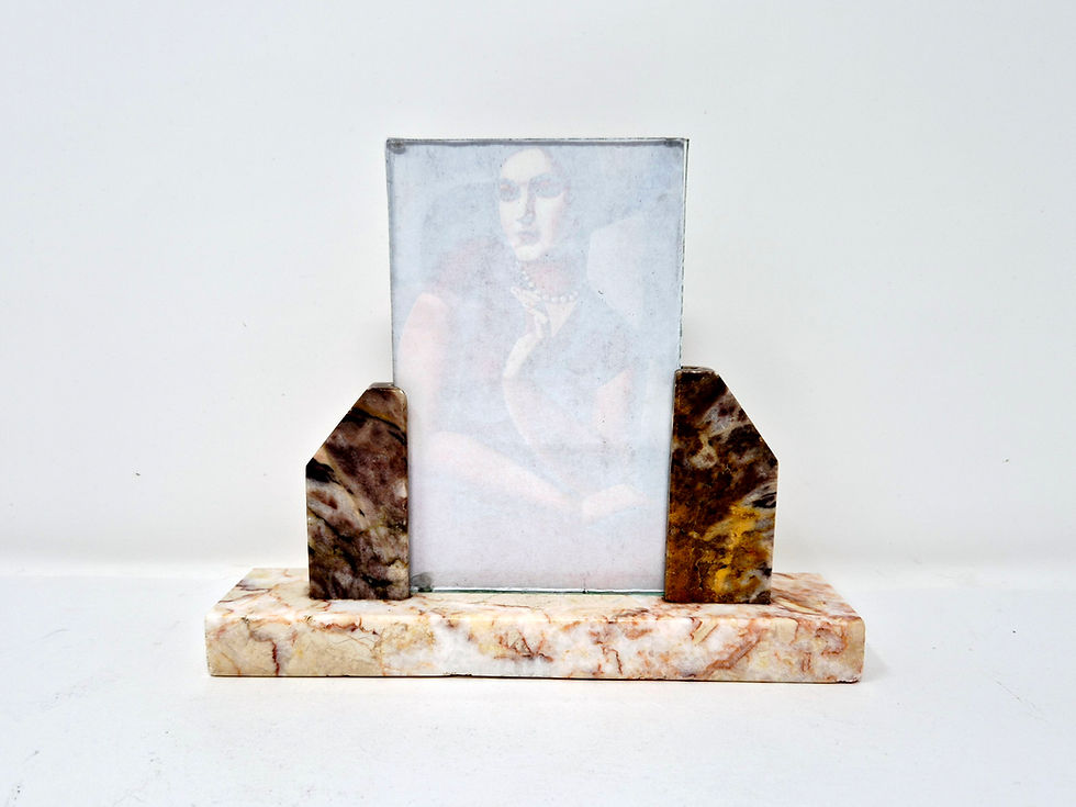 Thumbnail: Two Tone Marble Photo Frame