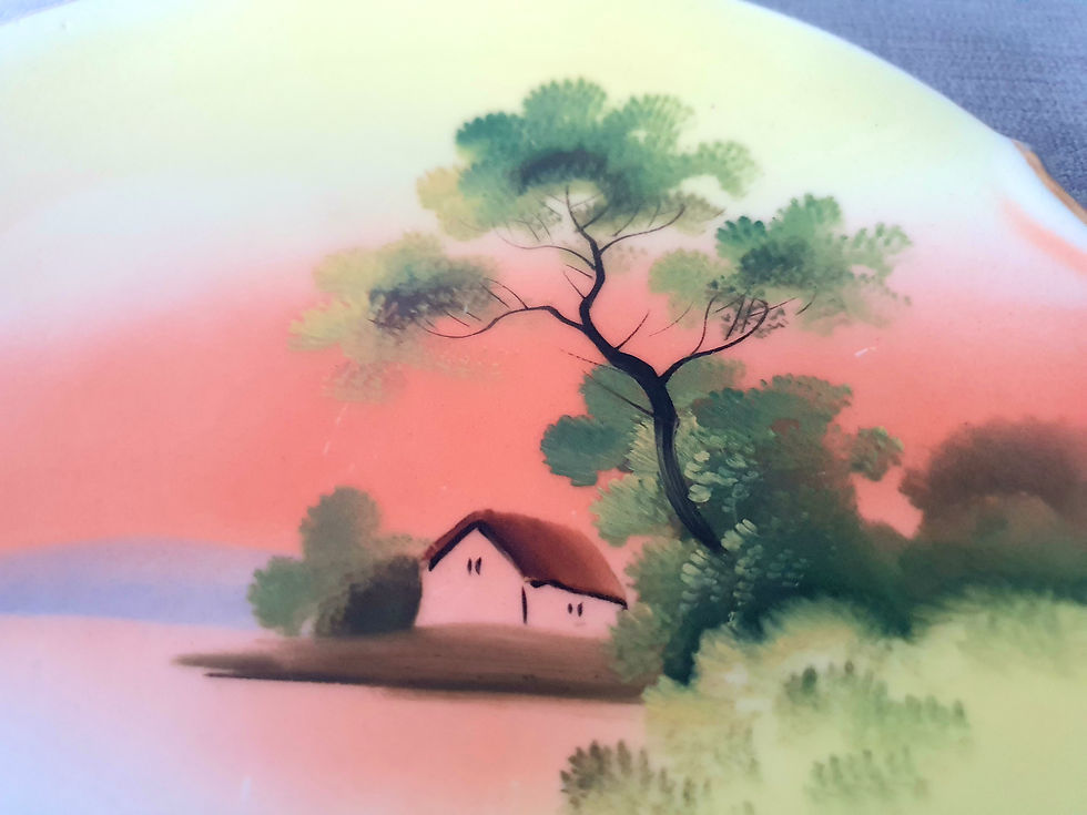 Thumbnail: Noritake Handpainted Plate
