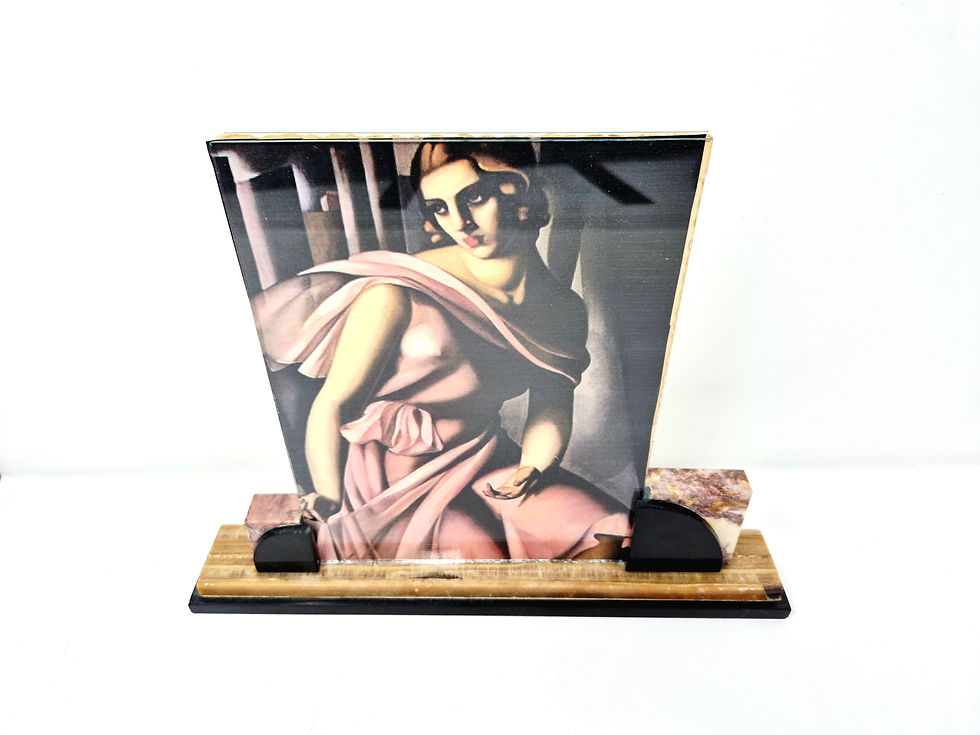 Thumbnail: Tricolour Marble Photo Frame