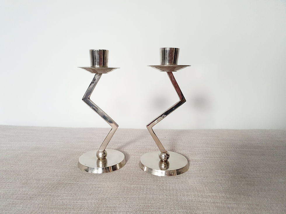 Thumbnail: Chrome Zig Zag Candlesticks