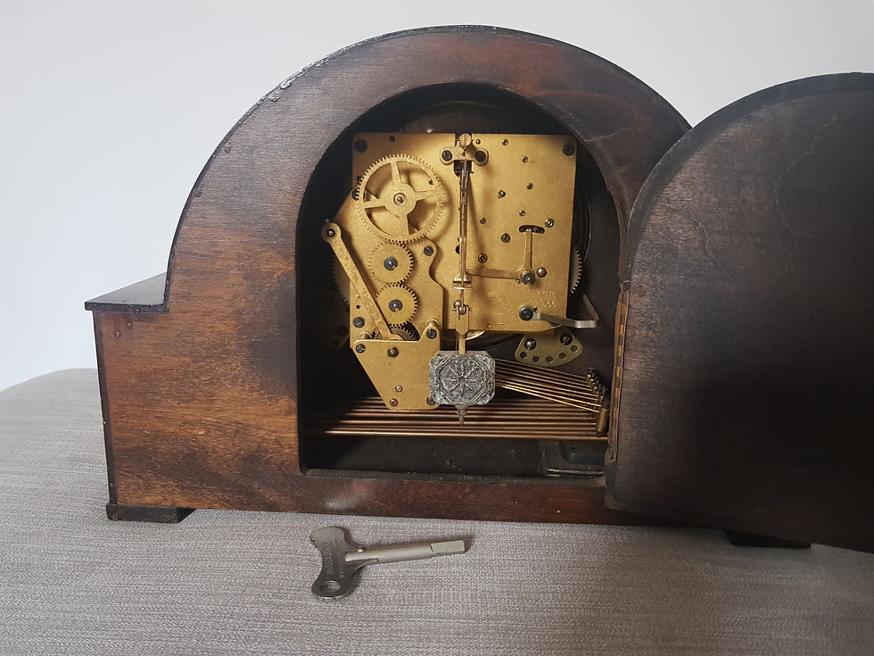 Thumbnail: German Haller Multi Chime Mantle Clock