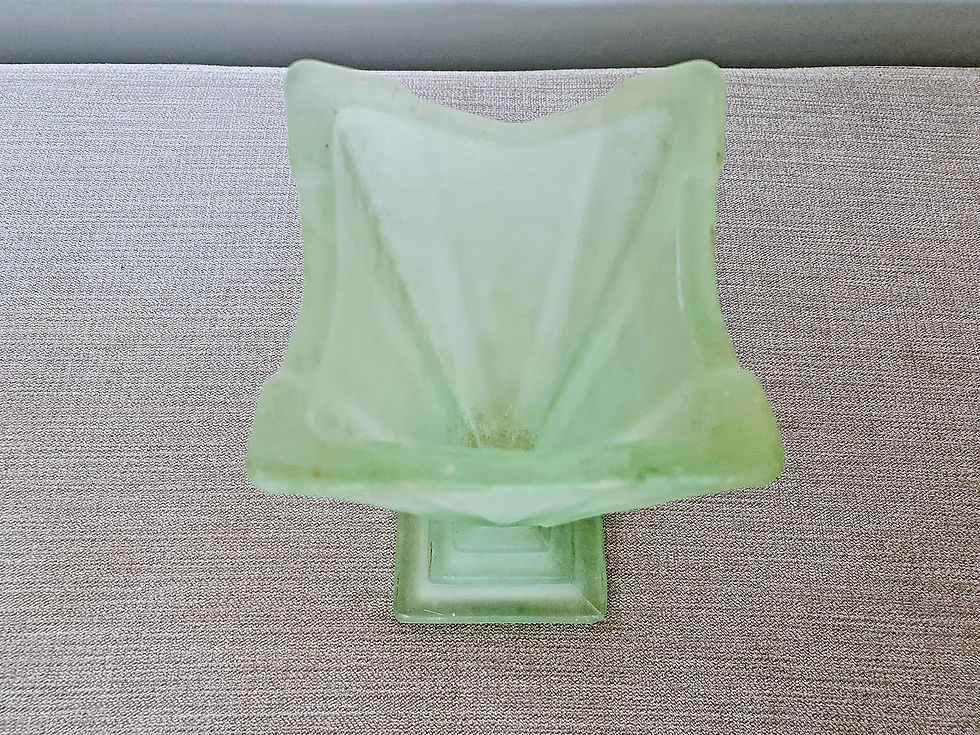 Thumbnail: Green Glass Vase